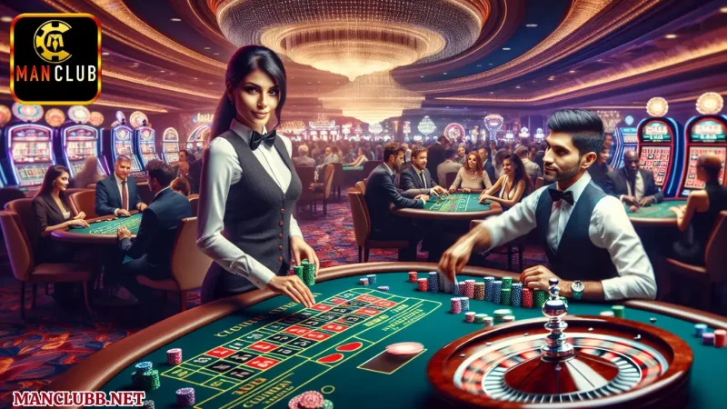 Các sảnh game hot tại live casino MANCLUB